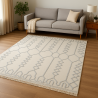 Tapis ACHLA Crème - Dimensions au choix