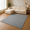 Tapis KUDYA Gris Clair - Dimensions au choix