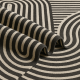 Tapis LOOPY Gris - Dimensions au choix