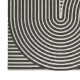 Tapis LOOPY Gris - Dimensions au choix