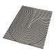 Tapis LOOPY Gris - Dimensions au choix