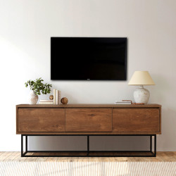 Meuble TV SLIMY - Noyer