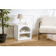 Table de chevet CUEVA - Blanc