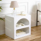 Table de chevet CUEVA - Blanc