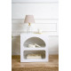 Table de chevet CUEVA - Blanc