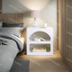 Table de chevet CUEVA - Blanc