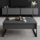 Table basse KUDY rectangulaire - Anthracite