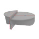 Table basse MELY - 5 finitions au choix
