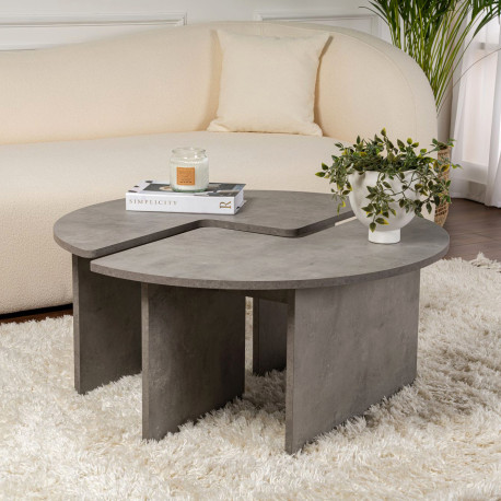 Table basse NILO - 5 finitions au choix