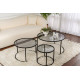 Trio de tables gigognes OCTAVE - Black