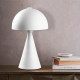 Lampe à poser CARLA - Acier Black ou White