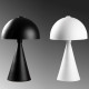 Lampe à poser CARLA - Acier Black ou White