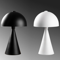 Lampe à poser CARLA - Acier Black ou White