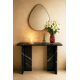 Console REGGINA - Marbre NOIR Marquina