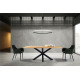 Table à manger PERLAS - 180cm - Finition Chêne
