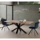 Table à manger PERLAS - 180cm - Finition Chêne