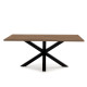 Table à manger PERLAS - 180cm - Finition Noyer