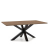 Table à manger PERLAS - 180cm - Finition Noyer