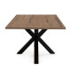 Table à manger PERLAS - 180cm - Finition Noyer