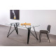 Table à manger GAMA - Black - 160 cm