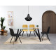 Table à manger GAMA - Black - 160 cm
