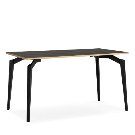 Table à manger NADA - Black - 140 cm