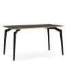 Table à manger NADA - Black - 140 cm