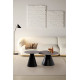 Duo de tables basses SAMOS - Pierre marbrée Grise