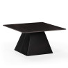 Table basse OIA - Pierre marbrée Noire