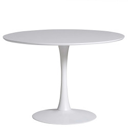 Table à manger WOLF - Black - 110 cm