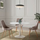 Table à manger WOLF - Black - 110 cm