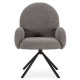 Fauteuil pivotant CLEO - Gris chiné