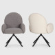 Fauteuil pivotant CLEO - Gris chiné