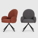 Fauteuil pivotant CLEO - Gris chiné