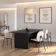Table à manger - Bureau ENIGMA - Black - 200 cm