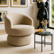 Table d'appoint SWAY - Mabre noir Marquina