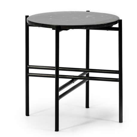 Table d'appoint SWAY - Mabre noir Marquina