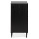 Commode AMAYA - Chêne noir & Zebrano