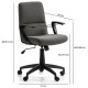 Fauteuil de bureau IKARE - Gris anthracite