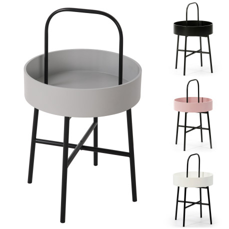 Table d'appoint LUKY - 4 finitions au choix