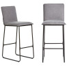 Tabouret LOKO - Gris Chiné