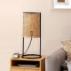 Lampe à poser MIZU - Cannage de rotin