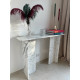 Console REGGINA - Marbre BLANC de Carrare