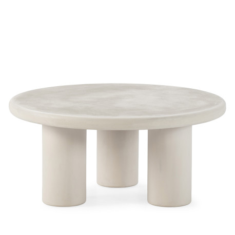 Table basse EMILIA - Fibro-ciment - 80 cm