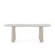 Table à manger SUAVE - Taupe - 220 cm