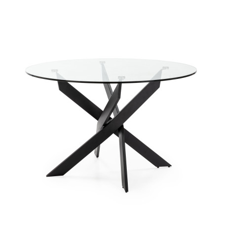 Table à manger FLAVI - Black - 120 cm