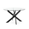 Table à manger FLAVI - Black - 120 cm
