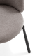 Chaise HIZY - Toile piquée Grise