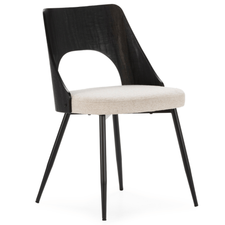 Chaise MASSINA - Bouclette rasée crème