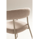 Fauteuil RIYU - Velvet & Full Cream